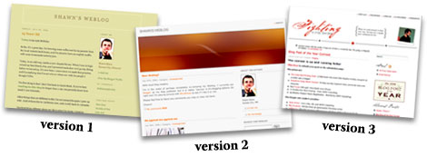 Previous Blog Site Designs Previous Blog Site Designs